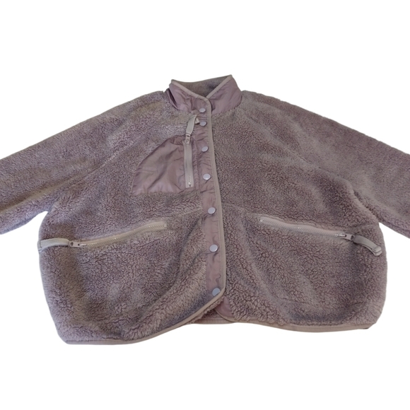 Aeropostale Women's Purple Fleece Jacket Size M - Picture 3 of 10